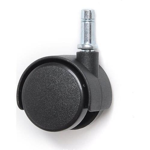 1.0/1.5/2.0 Inch Casters Nylon Plunger Universal Caster Furniture Casters Electrical Plastic Wheel