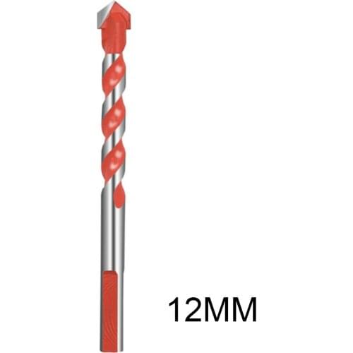 1Pc Multifunctional Triangle Drill Bits Ceramic Glass Punching Hole Saw WoodWorking Tool 6/8/10/12MM