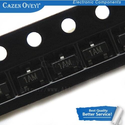 100pcs/lot MMBT3904 SOT23 3904 SOT 2N3904 SMD SOT-23 1AM In Stock