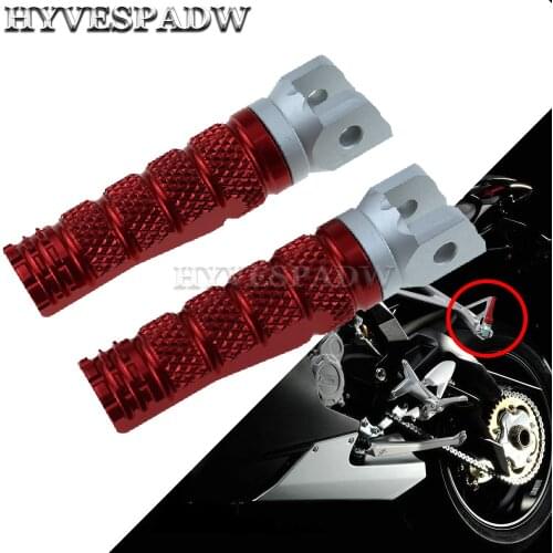 7 Colors Motorcycle BRUTALE CNC Aluminum Rear Footrests Foot Pegs for MV Agusta BRUTALE 920 675 800 Brutale1090-R/RR/CORSA