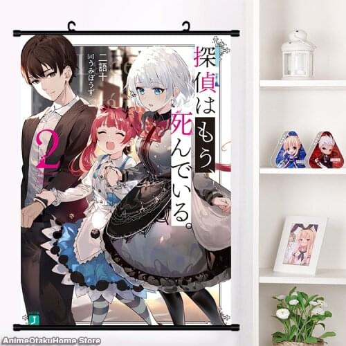 HOT Anime The Detective is Already Dead Kimihiko Kimizuka Siesta Alicia HD Wall Scroll Print Poster Decor Collection Art Gift