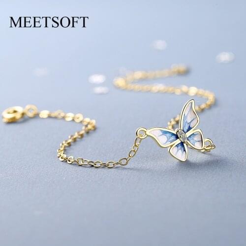 MEETSOFT Golden Bracelets