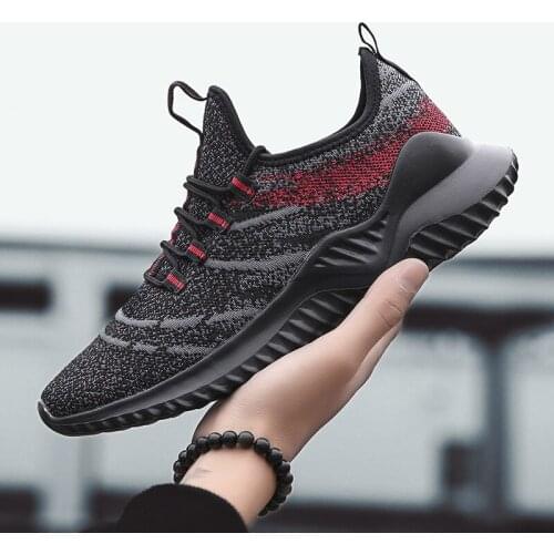 2021 New Men Causal Shoes Lightweight Air Mesh Male Flats Comfortable Breathable Men Running Shoes Non-Slip Big Size 47 Sneakers