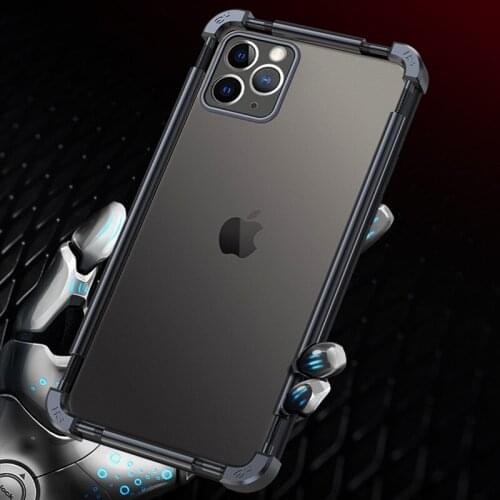 Adjustable Stainless Bumper Case For iPhone 11 Pro Max 7 8 Plus X Xs Xr Xs Max Case Universal Aluminum Cover Metal SE 2020 Funda