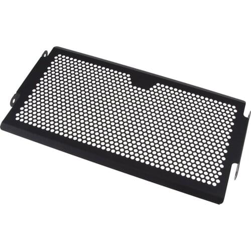 Stainless Steel Motorcycle Radiator Grille Grill Guard Protective Cover for Yamaha XSR700 XSR 700 2016 (Black)