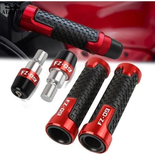 Handle Bar Cap End Plug 7/8"22mm Motorcycle FOR YAMAHA FZ09/MT09/SRNOTFJ-09 2014-2018 2015 2016 2017 Accessories Handlebar Grips