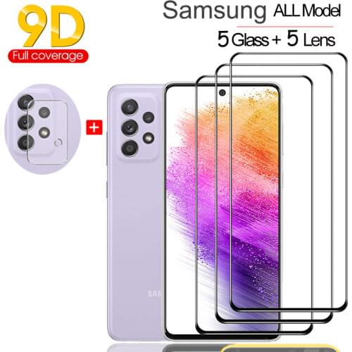 A52/A72, camera film + protective glass for Samsung Galaxy A52 screen protector Galaxy A32 A52 A72 tempered glass on Samsung A52