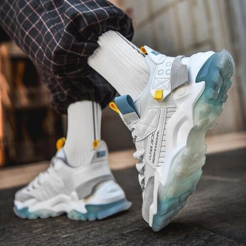 Sports Shoes Large Size Shoes Breathable Soft Sole Comfortable and Durable All-Matched for Men B2Cshop