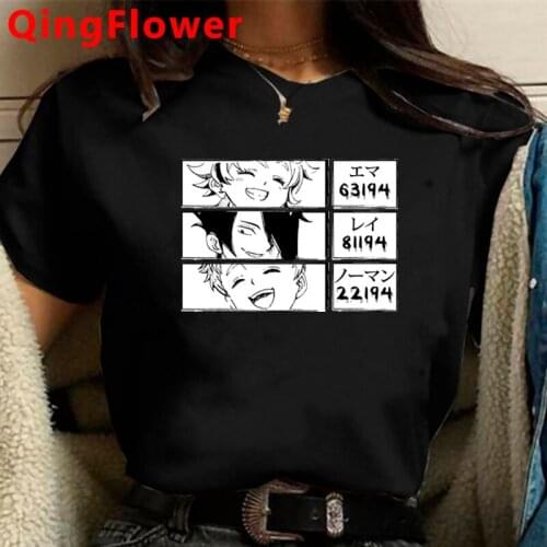 The Promised Neverland t shirt clothes men couple clothes couple casual 2021 vintage t shirt t-shirt harajuku kawaii