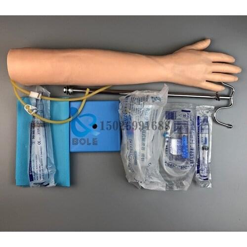 Venous puncture infusion and intramuscular injection training arm model nurse blood drawing practice injection arm model
