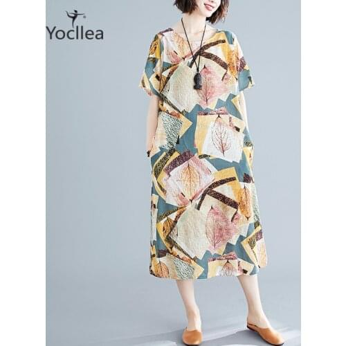 Деловые летние платья YOCLLEA China At AliExpress