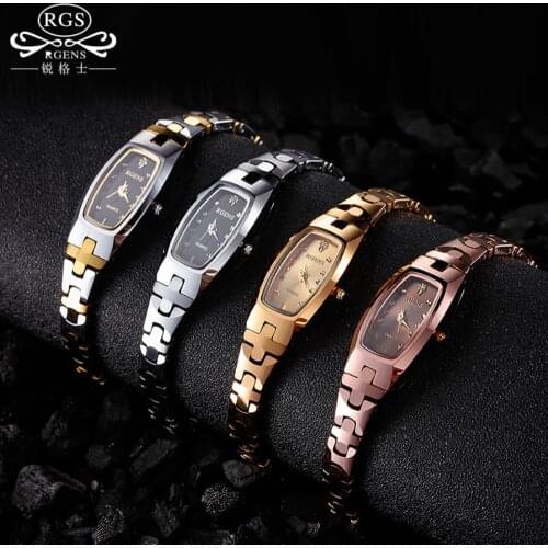 Reloj Mujer 2017 Tungsten Steel Waterproof Watch Quartz Luxury Women Fashion Brands Watches Dress Bracelet Zegarek Damski