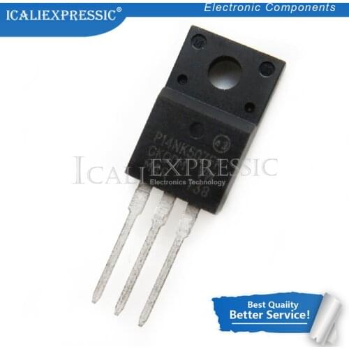 10PCS STP14NK50ZFP P14NK50ZFP STP15NK50ZFP P15NK50ZFP TO-220F 14A/15A 500V MOSFET transistor In Stock