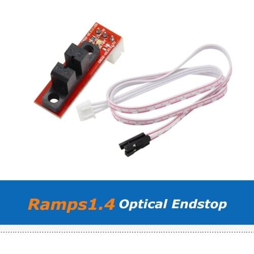 20pcs/lot 3D Printer Part Ramps1.4 Optical Endstop Limit Light Control Switch With Cable For CNC RepRap Makerbot RAMPS1.4