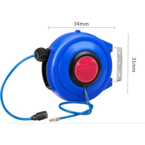 Auto hose reel Gas drum with PU clip yarn 8*5mm 10*6.5mm 12*8mm auto repair pneumatic tool air gun steam drum free for air gun