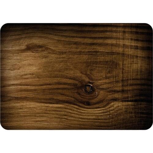 Wood pattern Laptop Case Cover+Keyboard Cover Only For 2018 Apple Macbook 13.3 Touch Bar A1706 A1989 Laptop Case Cover