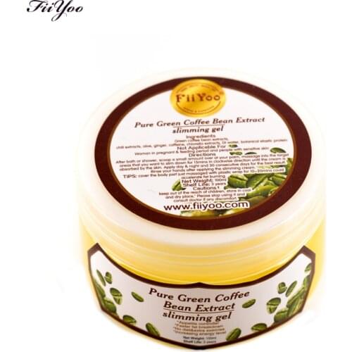 Pure Green coffee bean extract weight loss cream, burn fat slimming fast for men & women anti-cellulite diet cream