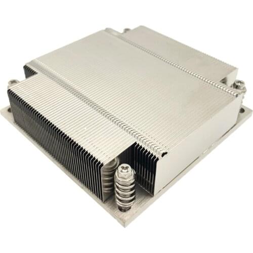 COOLSERVER 1U1CA 1U CPU Server Cooler Thin heat sink for LGA2011 LAG115X Server/Workstation Heatsink