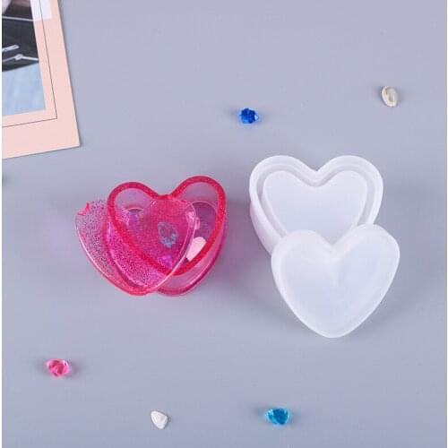 DIY Epoxy Mold Type 8 Coaster Storage Box Pen Holder Mold Silicone Set Mirror