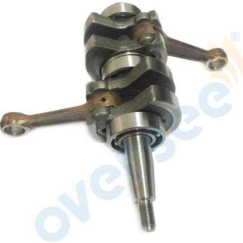 Marine Crankshaft Assy 6B4-11400-00 For 2 Stroke 9.9HP 15HP Yamaha Outboard Parsun T15D 6B4-11400