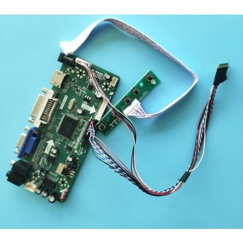 M.NT68676 HDMI DVI VGA LED LCD Controller board audio driver board Kit for 13.3" LP133WH2(TL)(N4) 1366X768 panel screen