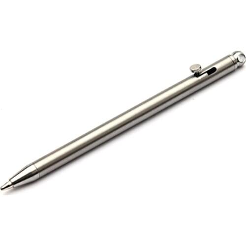 Mini Titanium Pen Portable EDC Gadget Outdoor Equipment Personality Creative Signature Pen Outdoor Camping Self-defense Pen