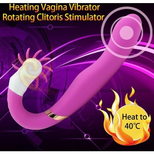 Heating Vibrators for Women AV Wand Massager Dildo Vibrator G Spot Clitoris Stimulator Adult Sex Toys for Woman Sex Product Shop