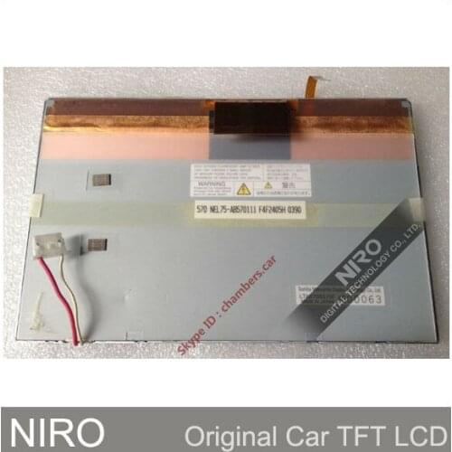 Niro DHL/EMS Shipping New Original Car Navigation Display Screen by LTA070B570F w/ Touch Screen Digitizer Lens