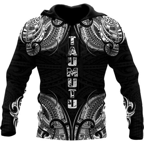 New Zealand Maori Taumutu Tattoo 3D All Over Printed Hoodie For Man and Women Sweatshirt Zip Pullover Casual Jacket Tracksuit