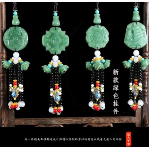 New car glass pendant rearview mirror pendant creative car decoration fashion pendant jewelry