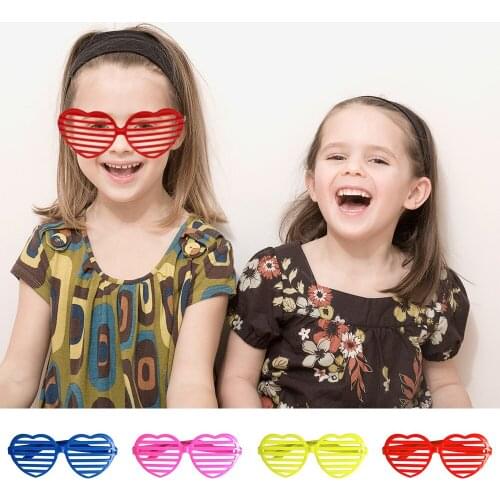 Love Glasses Party Decoration For Boys And Girls Children Love Heart Design Glasses Flexible Safety Frame Valentines Day 2021