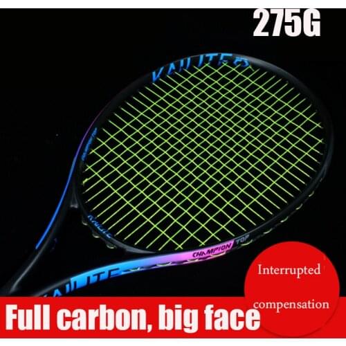 Original 100% Full Carbon Fiber 275g Professional Tennis Racket For Adult Men Women With Bag Top Carbon Ultralight Rackets Padel