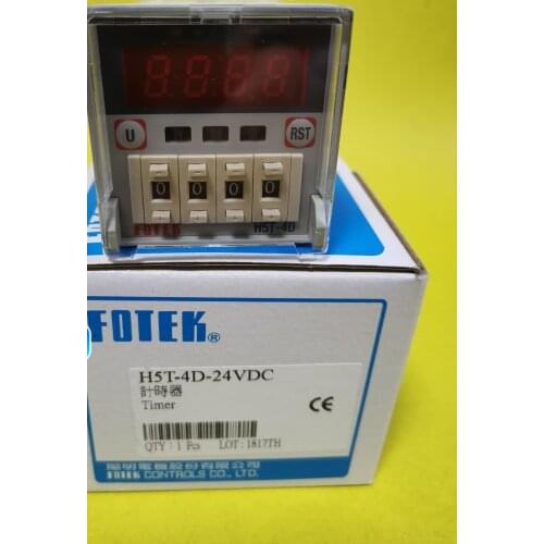 Original imported FOTEK Taiwan time relay H5T-4D-DC24V
