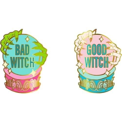 Bad witch pin