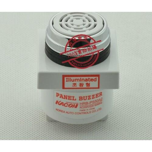 [SA]Korea Kaikun KACON 30mm HRB-PS50CRA2 electronic buzzer continuous sound AC220V--10pcs/lot