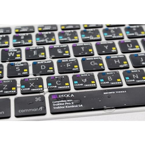 For Macbook Pro Air13 15 17 Usa Traktor Pro 2 Traktor Kontrol S4 Shortcut Hotkey Tpu Backlight Keyboard Cover Skin Protector