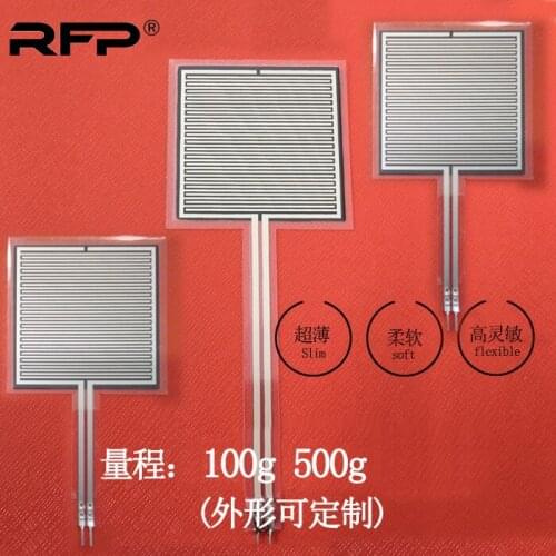 RFP612 Thin Film Pressure Sensor Large Area High Sensitivity Small Range Induction Switch 100g