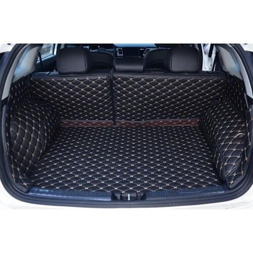 High quality! Special car trunk mats for KIA NIRO 2020 waterproof durable boot carpets cargo liner mats for Niro 2019-2017