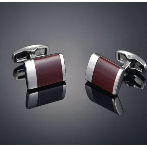 High Quality Fashion Shirt Dress Male Fancy Cuff links Smart Prom Cuff Button Cufflinks Mens Satin Colored Wedding Formal Womens