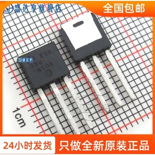 10Pcs/Lot 1N60B SSU1N60BTU 1A 600V TO251 DIP MOSFET Transistor NEW Original In Stock
