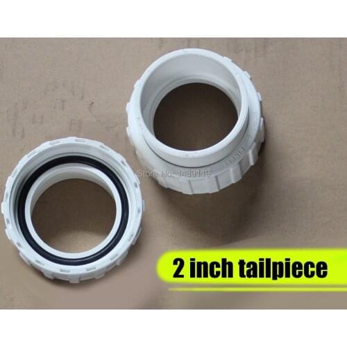 2 inch LX pump joint tailpiece and union nut for spa and swimming pool pump