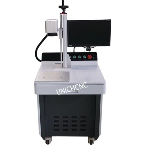 Aviation metal fiber laser deep engraving 50w laser marking machine price
