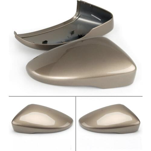 Apply to Passat B7L Jettae CC Scirocco EOS Outer reversing mirror shell Rear view lens cover Golden