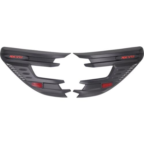 For Toyota Hilux Headlight Decoration Lamp Hoods Head Light Cover Hilux REVO 2015 2016 2017 2018 ABS Body Parts Auto Accessories