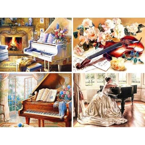 Girls angel Needlework,DIY Patterns Deer Cross Stitch,Sets For Embroidery Kit Full Embroidery Simple European Cross-Stitching