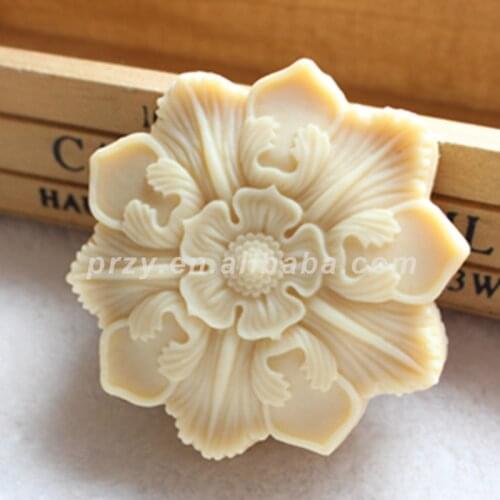 PRZY Flowers Mold Soap Candle Silicone Mold Art Soap Mold Moulds Rubber Eco-friendly 001 CE / EU CIQ FDA SGS