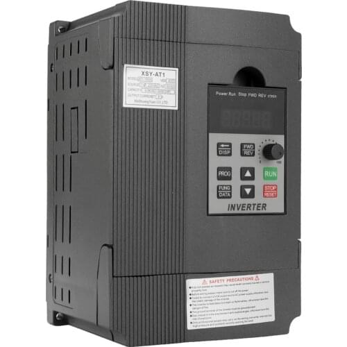 Variable Inverter VFD Frequency Speed Controller 2.2KW 12A 220V AC Motor Drive Single-Phase In Three-Phase Out Variable Inverter