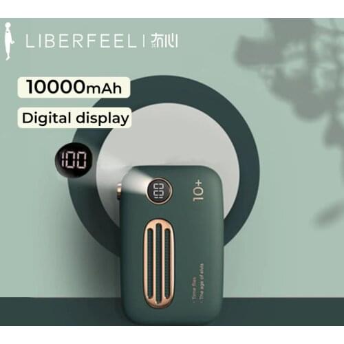 Liberfeel Maoxin cute power bank batterie externe digital display mini power bank for mobile phones dual input output powerbank