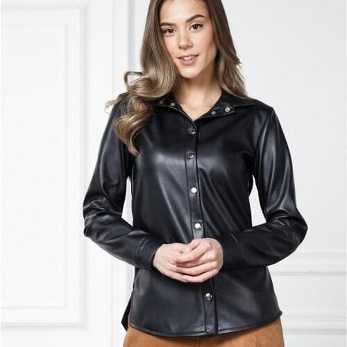 MOARCHO Black Blouses