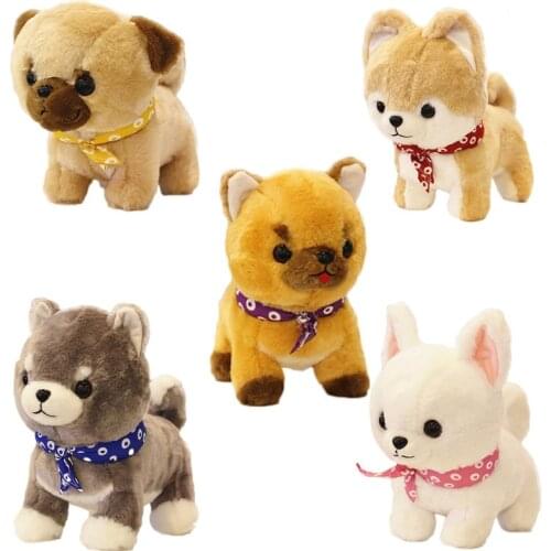 New 29/35cm plush Shiba Inu Akita Dog Puppy cute dog good quality soft Soothing doll decoration christmase birthday gift for kid